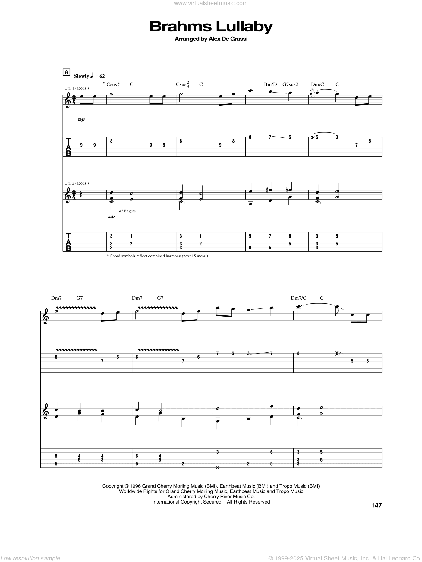 Brahms Lullaby