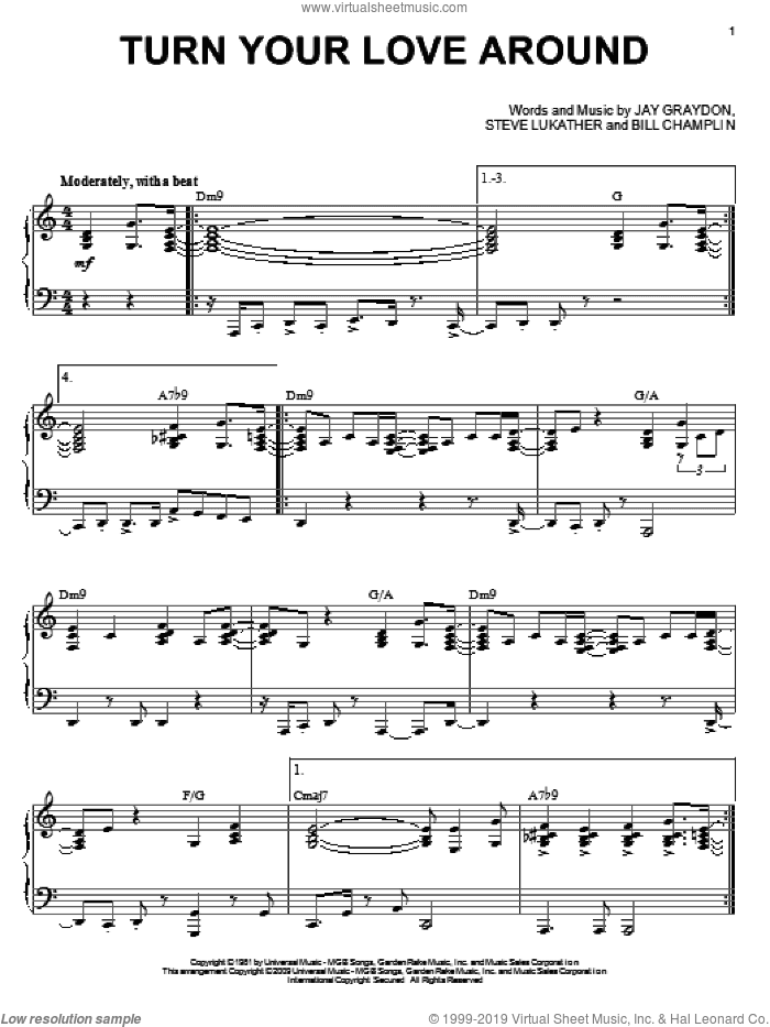 Turn Your Love Around (arr. Larry Moore)
