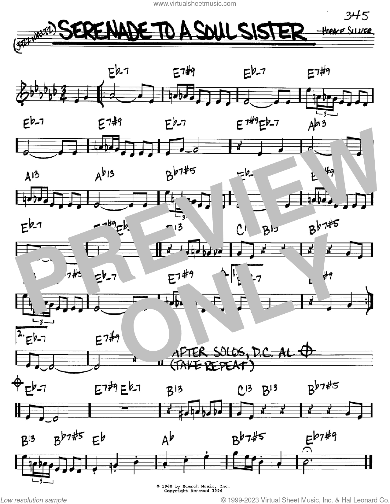 Serenade To A Soul Sister