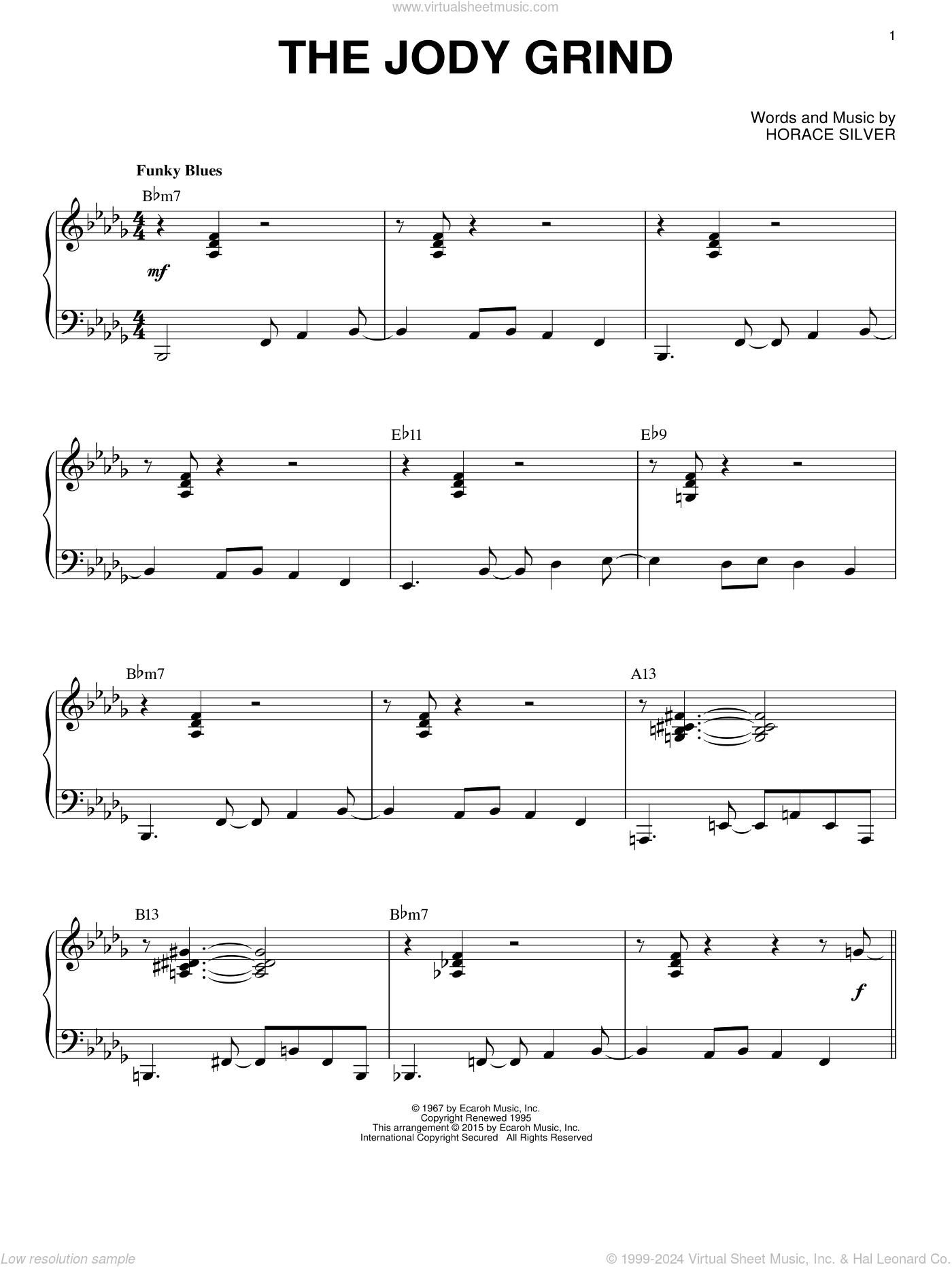 The Jody Grind (arr. Brent Edstrom)