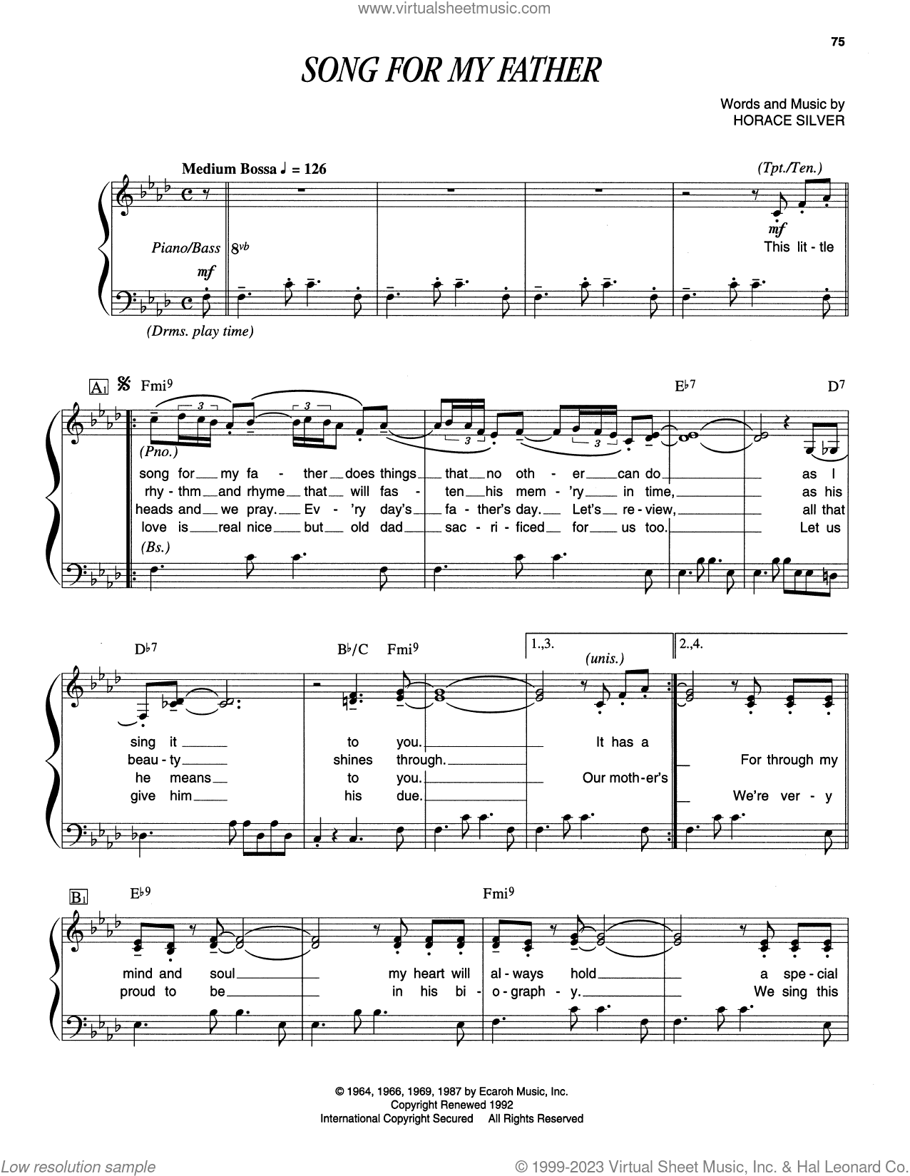 Song For My Father