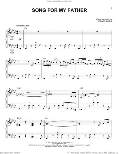 Song For My Father (arr. Gary Meisner)