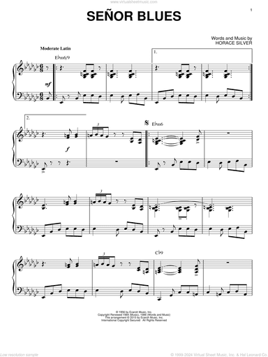 Senor Blues (arr. Brent Edstrom)