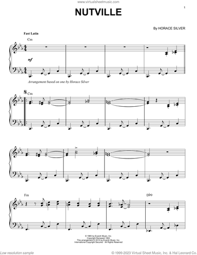 Nutville (arr. Brent Edstrom)