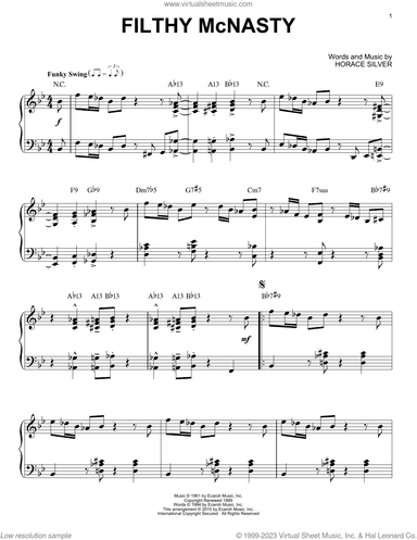 Filthy McNasty (arr. Brent Edstrom)