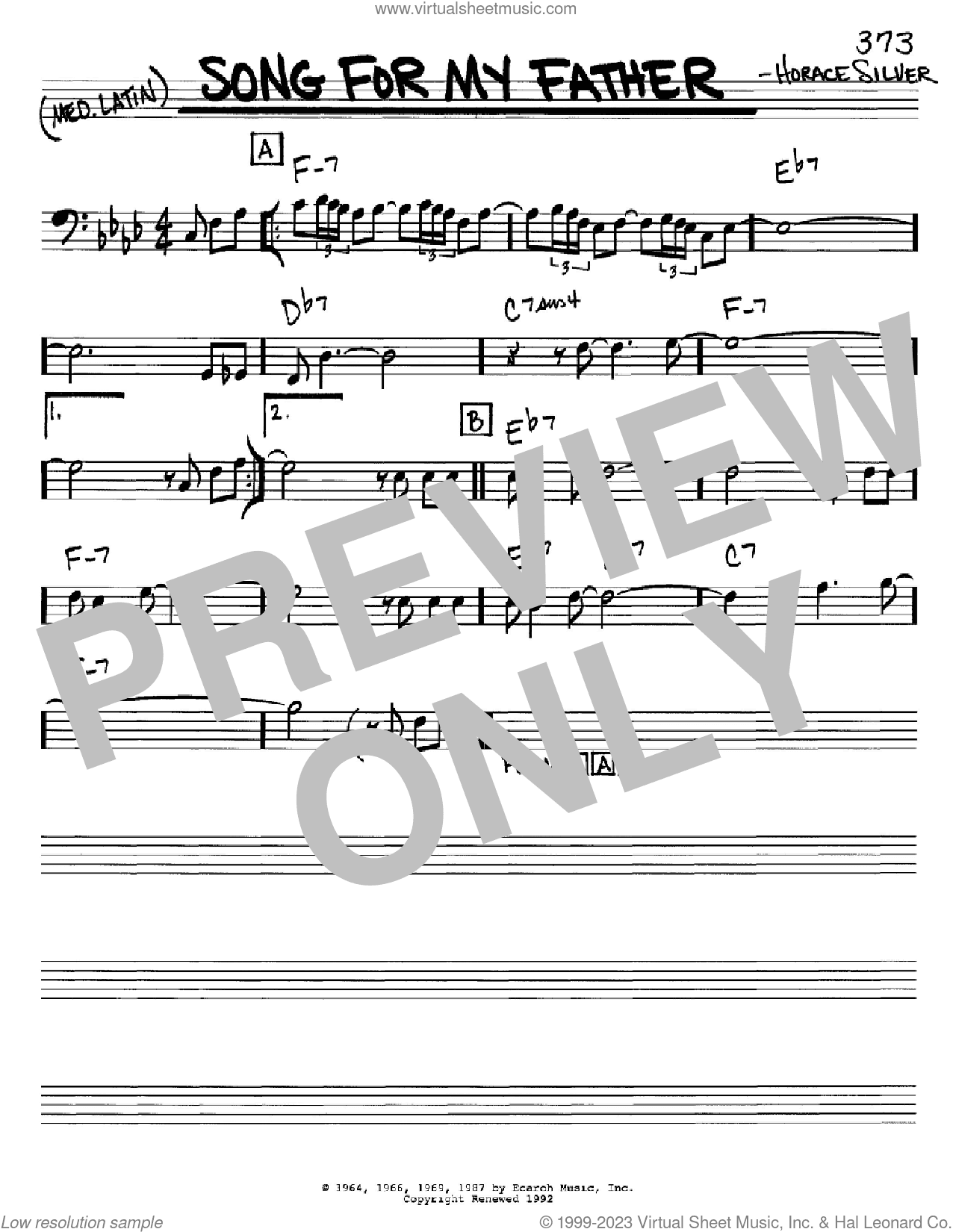 Song For My Father