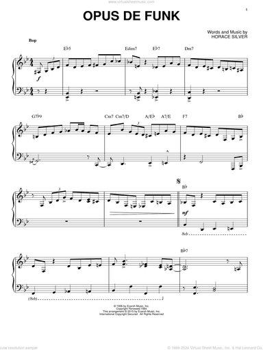 Opus De Funk (arr. Brent Edstrom)