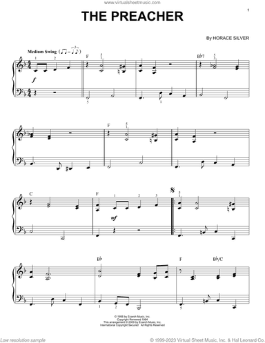 The Preacher (arr. Brent Edstrom)