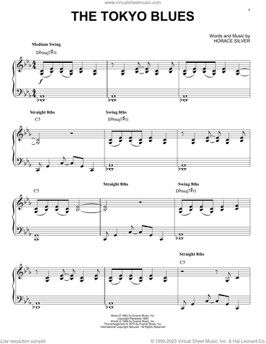 The Tokyo Blues (arr. Brent Edstrom)