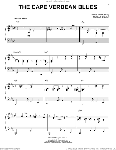 The Cape Verdean Blues (arr. Brent Edstrom)