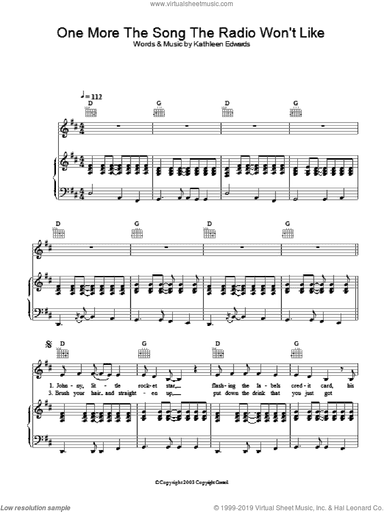One More The Song The Radio Won't Like