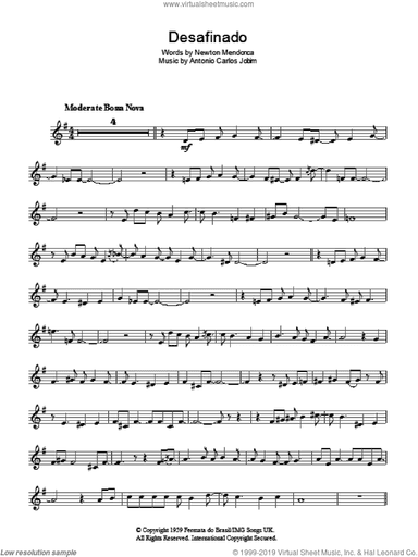 Desafinado (Slightly Out Of Tune)