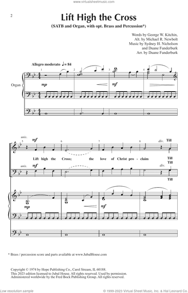 Lift High the Cross (arr. Duane Funderburk)