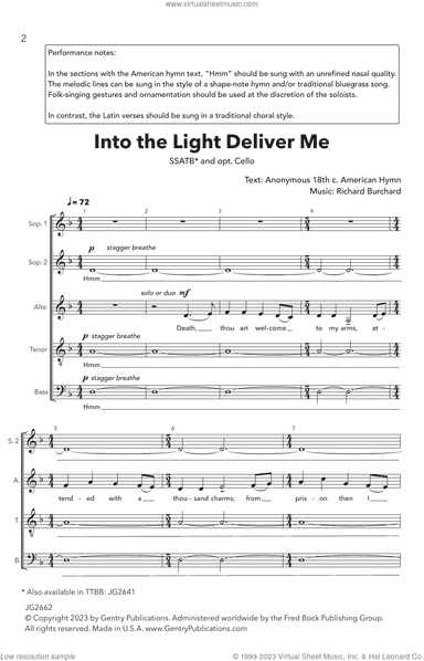 Into The Light, Deliver Me