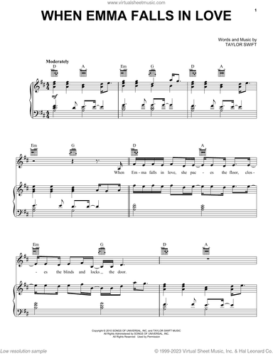 When Emma Falls In Love (Taylor's Version) (From The Vault)