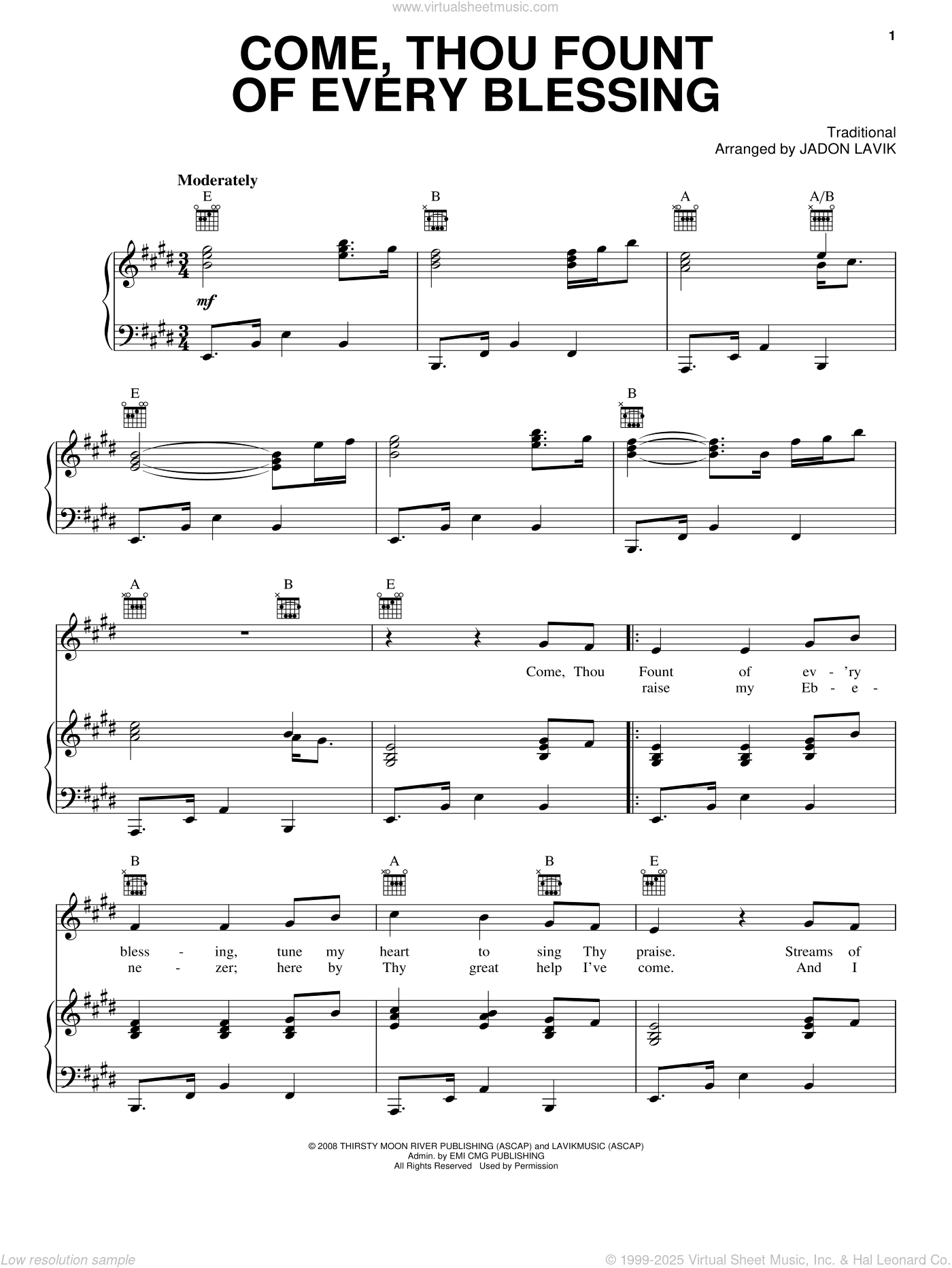 Come Thou Fount Of Every Blessing