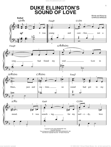Duke Ellington's Sound Of Love
