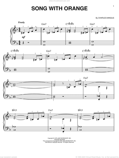 Song With Orange