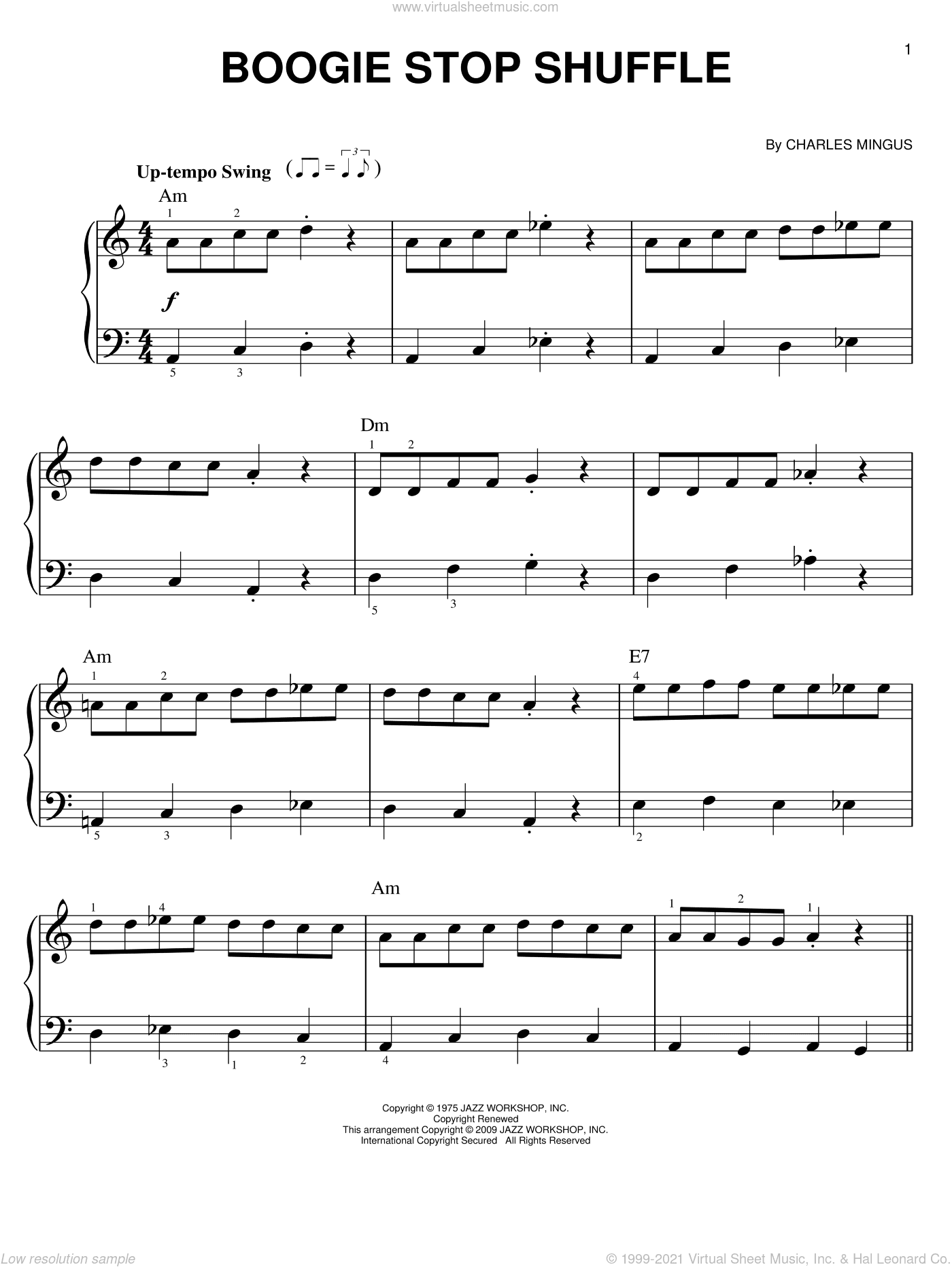 Boogie Stop Shuffle