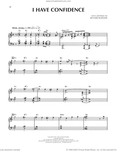 I Have Confidence [Jazz version] (from The Sound Of Music)