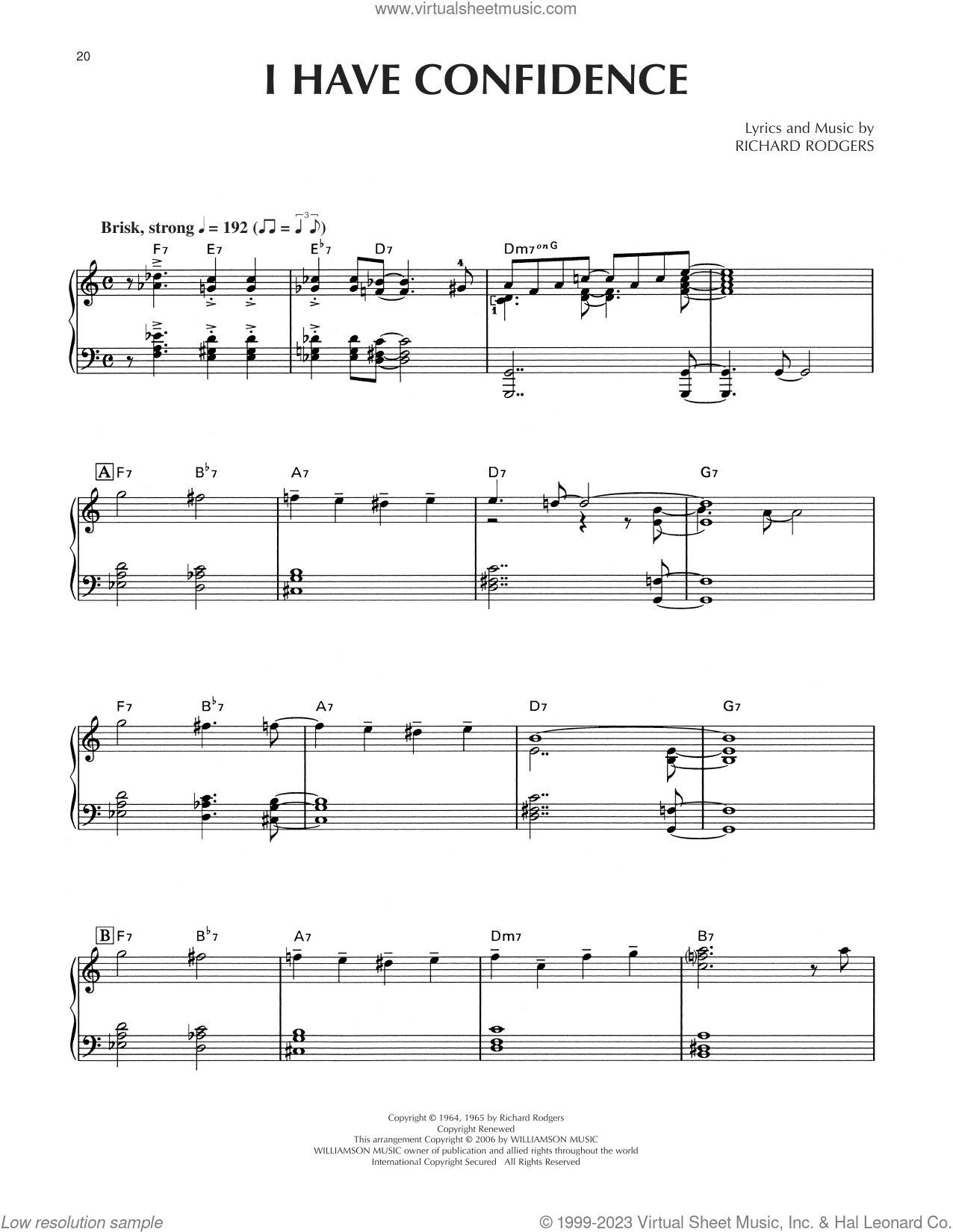 I Have Confidence [Jazz version] (from The Sound Of Music)