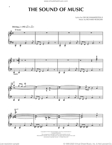 The Sound Of Music [Jazz version] (from The Sound Of Music)