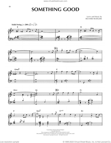 Something Good [Jazz version] (from The Sound Of Music)
