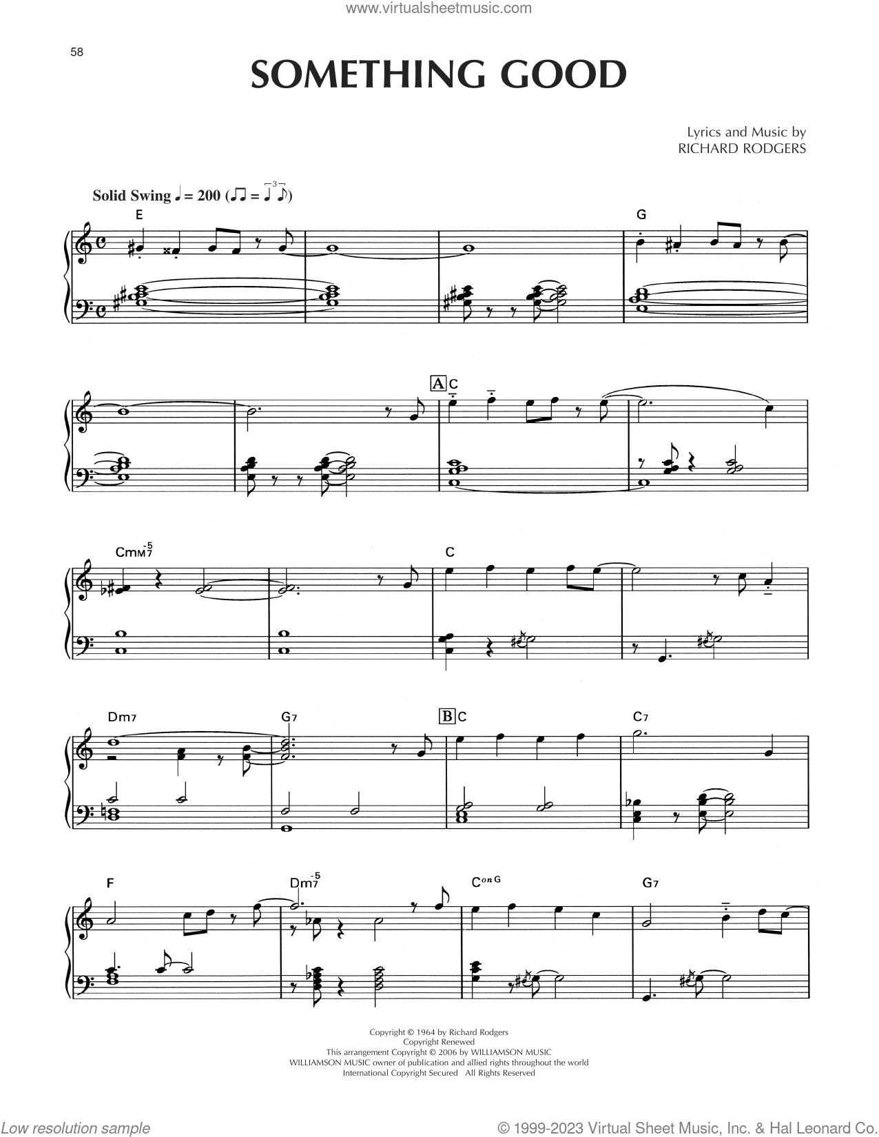Something Good [Jazz version] (from The Sound Of Music)