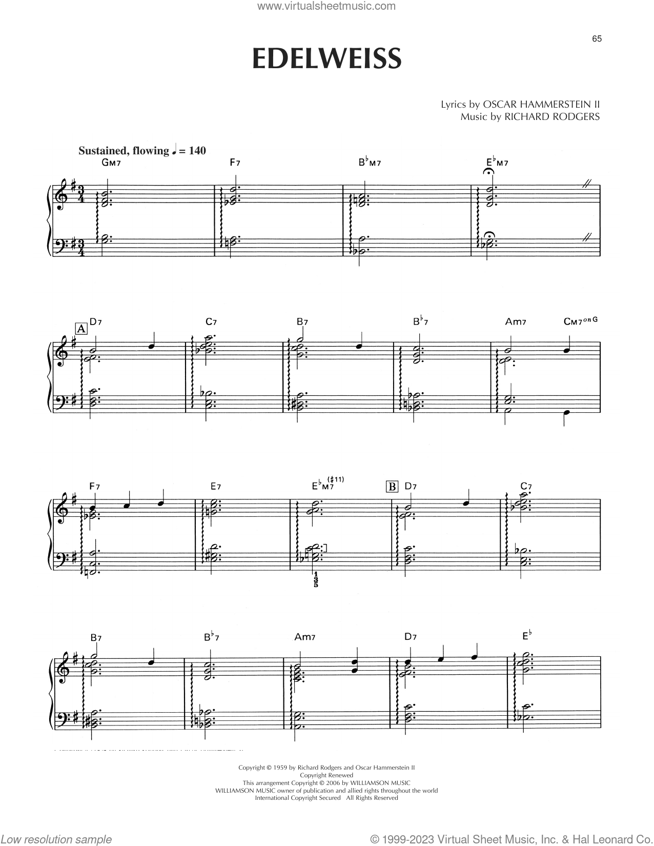 Edelweiss [Jazz version] (from The Sound Of Music)