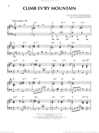 Climb Ev'ry Mountain [Jazz version] (from The Sound Of Music)