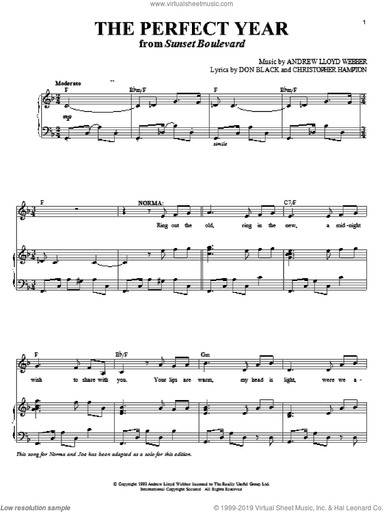 The Perfect Year (from Sunset Boulevard)