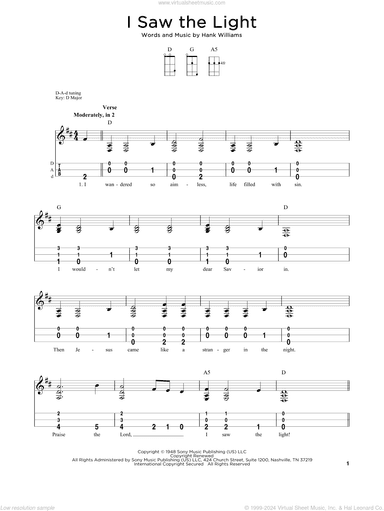 I Saw The Light (arr. Steven B. Eulberg)