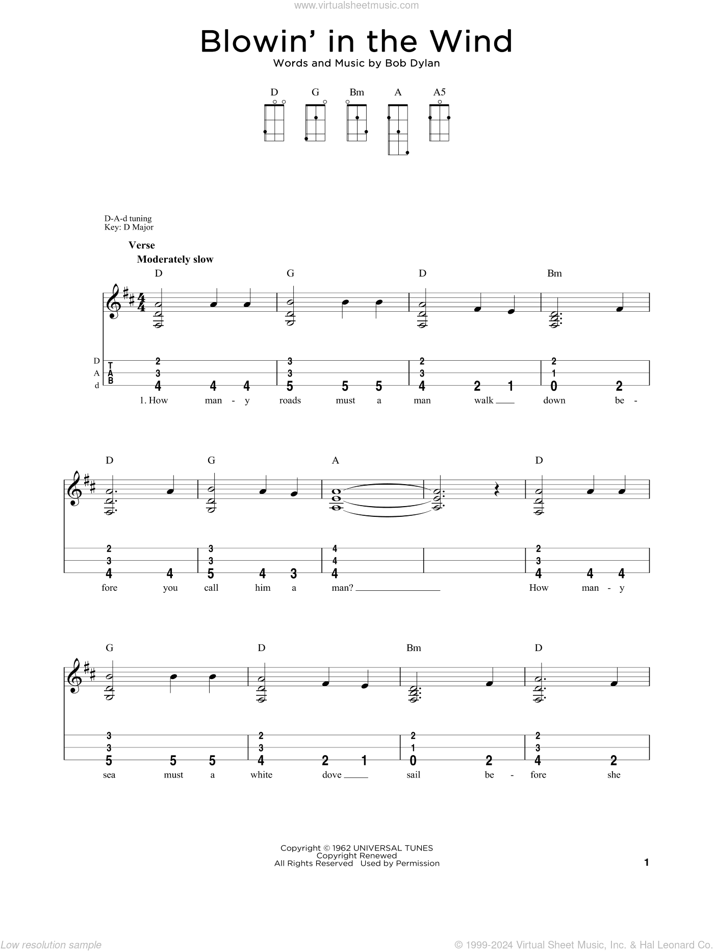 Blowin' In The Wind (arr. Steven B. Eulberg)