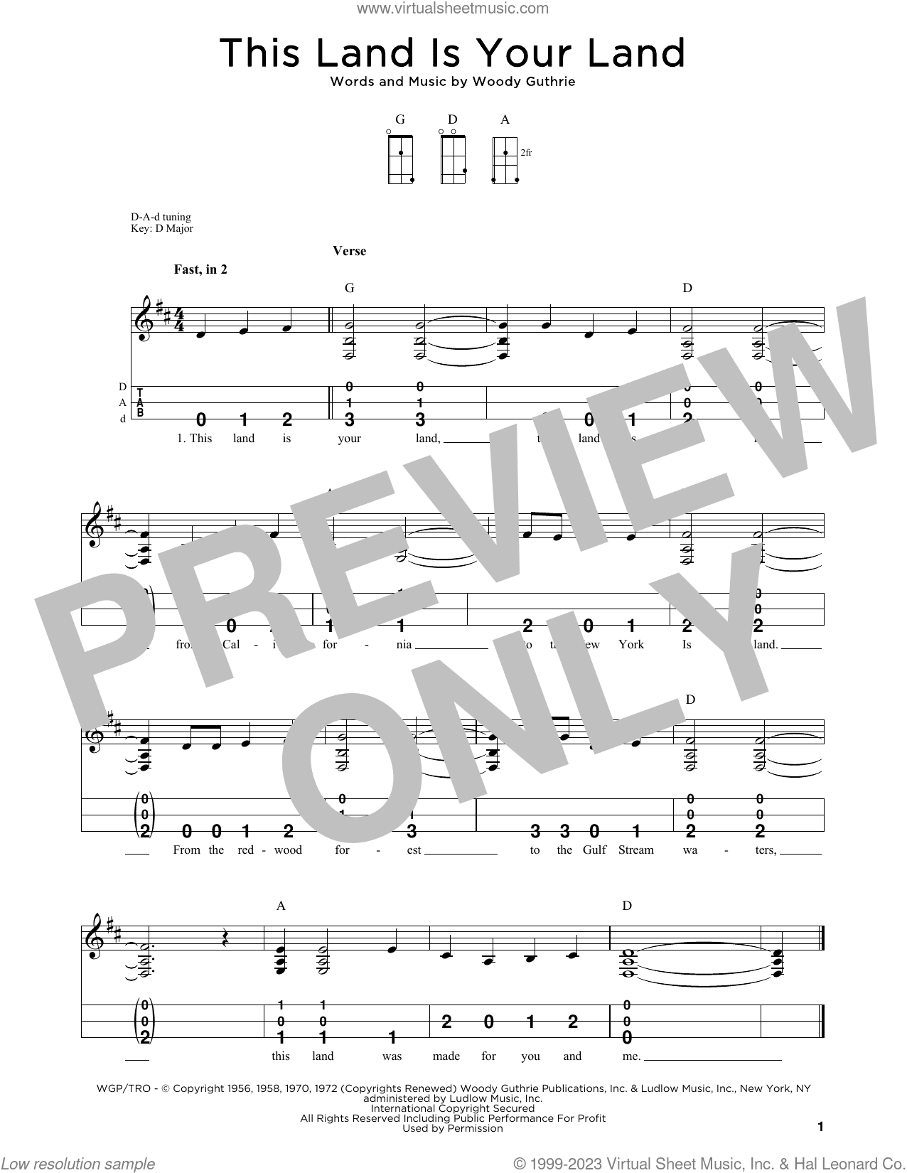 This Land Is Your Land (arr. Steven B. Eulberg)