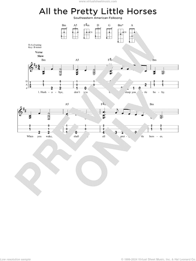 All The Pretty Little Horses (arr. Steven B. Eulberg)