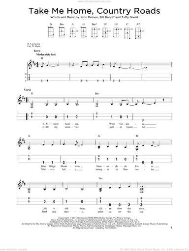 Take Me Home, Country Roads (arr. Steven B. Eulberg)