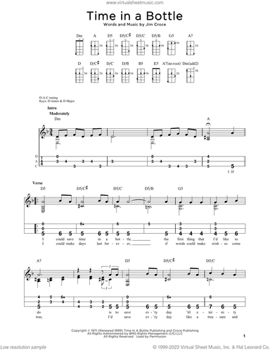 Time In A Bottle (arr. Steven B. Eulberg)