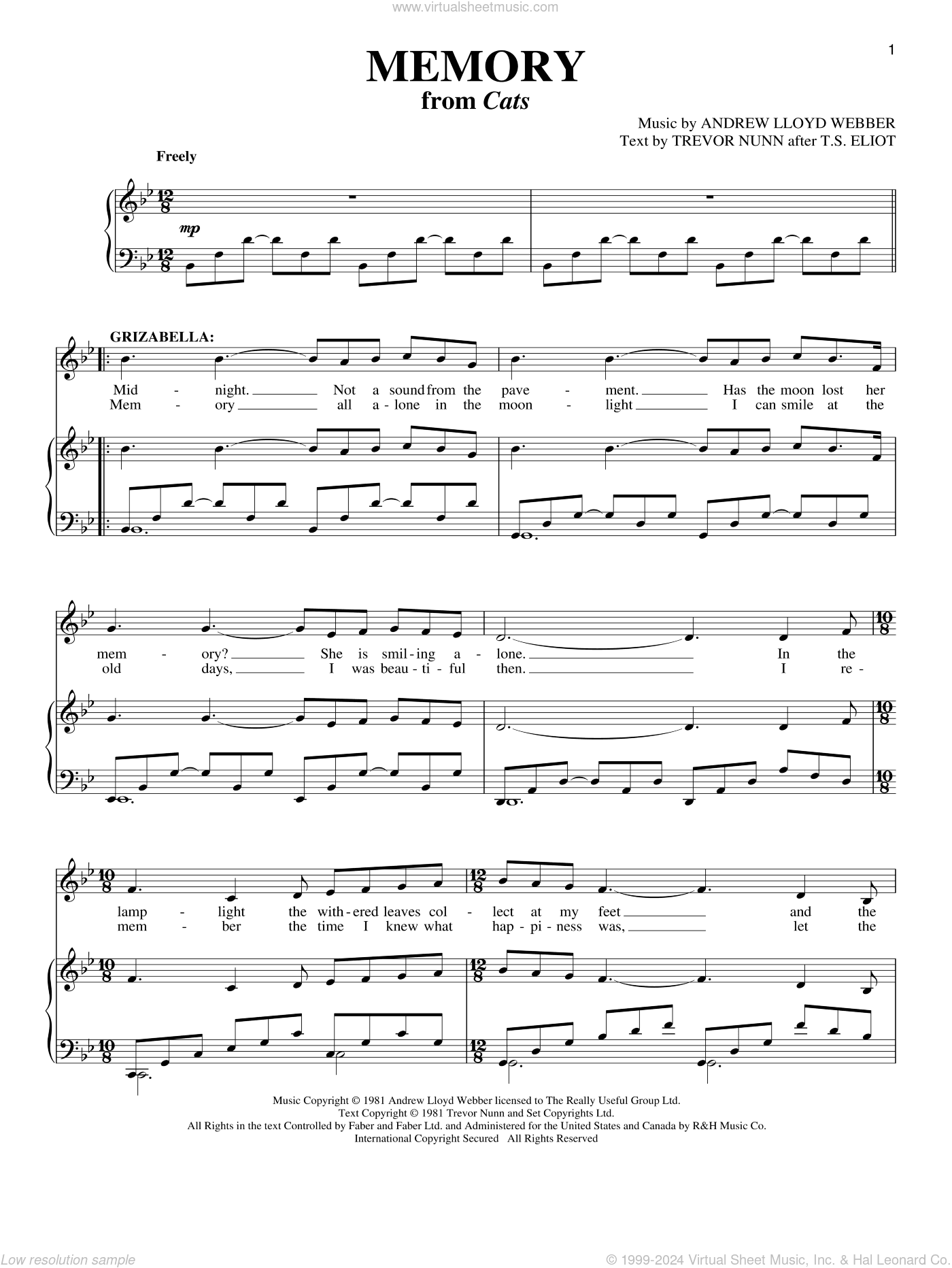Memory (from Cats)