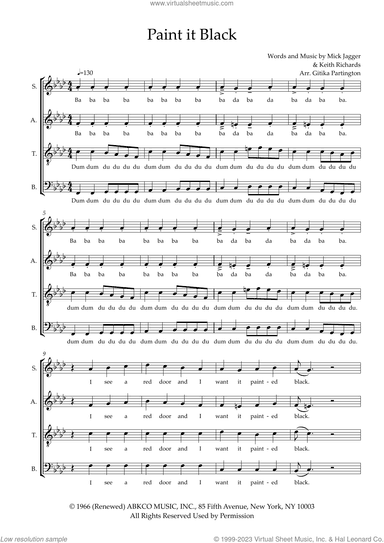 Paint It, Black (arr. Gitika Partington)