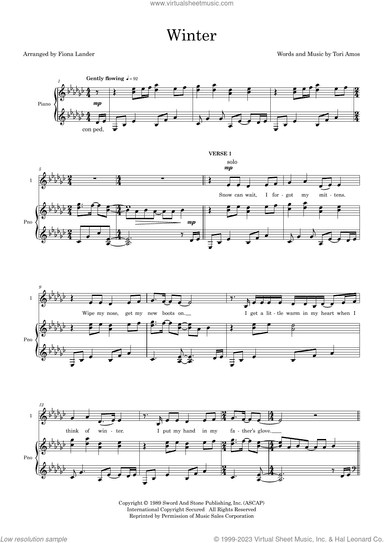 Winter (arr. Fiona Lander)