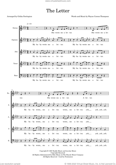 The Letter (arr. Gitika Partington)