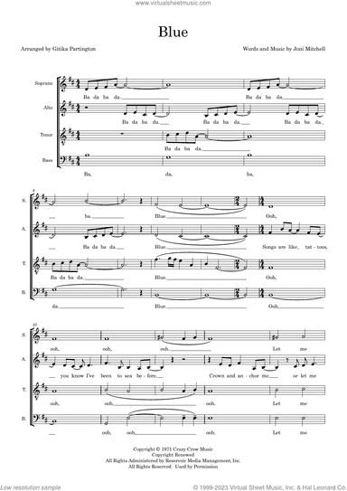 Blue (arr. Gitika Partington)