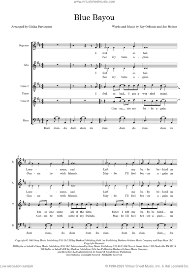 Blue Bayou (arr. Gitika Partington)