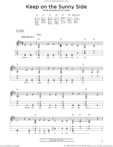 Keep On The Sunny Side (arr. Steven B. Eulberg)