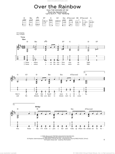 Over The Rainbow (from The Wizard Of Oz) (arr. Steven B. Eulberg)