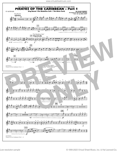 Pirates Of The Caribbean (Part 1) (arr. Brown)