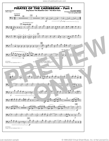 Pirates Of The Caribbean (Part 1) (arr. Brown)