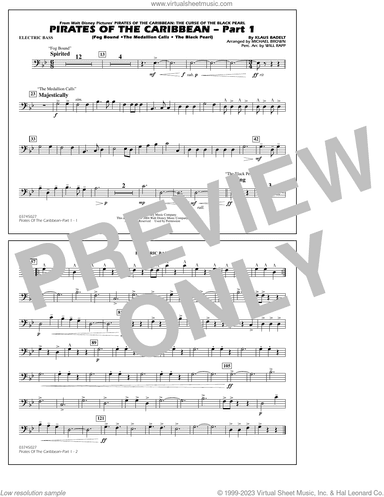 Pirates Of The Caribbean (Part 1) (arr. Brown)