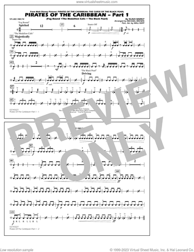 Pirates Of The Caribbean (Part 1) (arr. Brown)