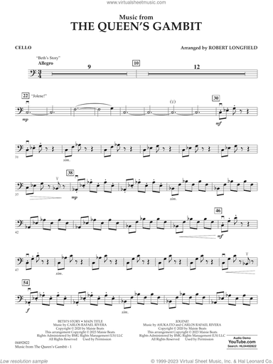 Music from The Queen's Gambit (arr. Longfield)